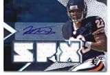 2008 SPx #171 Matt Forte - Chicago Bears (RC ? Rookie Card - Piece of Authentic Game-Worn Jersey - Autographed Card - Serial #'d to 599) (Football Cards)