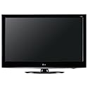 LG Electronics 42LD420 106,6 cm (42 Zoll) LCD-Fernseher (Full-HD, DVB-T/-C) schwarz