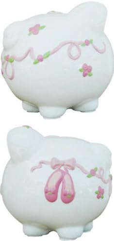Large Ballet Ceramic Piggy Bank
