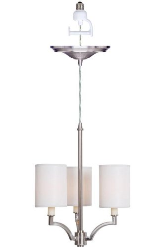 Compare Prices Claire Small Instant Chandelier Light Conversion