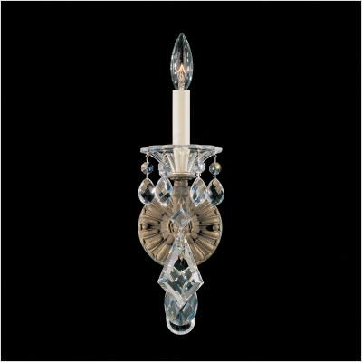 31q%2Bp5ra26L Schonbek 5000 65A La Scala 1 Light Wall Sconce in Ancient Bronze with Clear Swarovski Spectra crystal Reviews