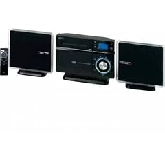 AEG MC 4433 Vertikal Stereoanlage (CD/MP3/WMA-Player, 60 Watt, USB 2.0) schwarz