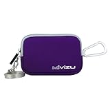 Purple Digital Camera Case Bag Cover Pouch for Nikon CoolPix S3000, S3100,  ....