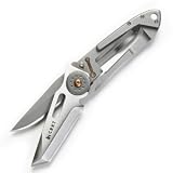 Columbia River Knife & Tool 5515 K.I.S.S. 2 Timer, 2 Blades, 420J2 Handle, Plain