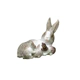 Dollhouse Miniature Momma Rabbit with Babies