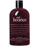 philosophy - red licorice - high foaming shampoo, shower gel & bubble bath