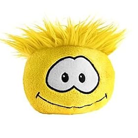 Disney Original Club Penguin Yellow Puffle