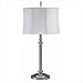 Coach Floor Lamp with Table Antique Silver