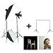 Complete Home Studio with powerful flash kit and backdrop system