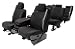 Coverking CSC1A1HD7042 Black Leatherette Custom Seat Cover