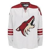 Phoenix Coyotes Reebok Edge Authentic Jersey (Away) - NHL Authentic Adult Jerseys