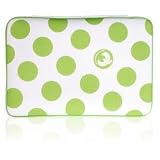 13' Green Polka Sleeve MacBook