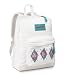 JanSport Superbreak Deluxe Backpack (Pink/Blue Argyle)
