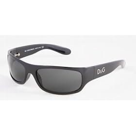 DOLCE and GABBANA D&G 8013 501 87 BLACK PLASTIC SUNGLASSES