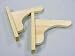 All Maine Bucket H550 Wooden Window Box Brackets
