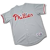 Cliff Lee #33 Jersey: Philadelphia Phillies Adult Away Grey