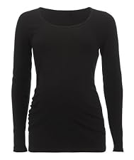 Maternity Long Sleeve T-Shirt - Black
