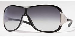 Ray Ban Sunglasses RB4091 601/8G Black/Grey Gradient 129mm