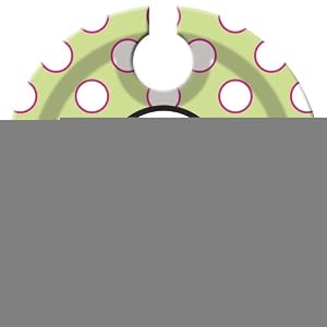 Monogram Peppy EarthAware EcoBamboo Plate - U
