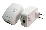 LogiLink Powerline Adapter 220 Volt -> RJ45  85 Mbps 2er-Set (Netzwerk aus der Steckdose)