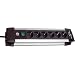 Brennenstuhl Premium ALU Line (6-fach, 3,0 m) schwarz