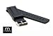 22mm MODENA Panerai style Italian Rubber watch band