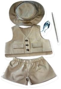 Fishingl Outfit #599011 fits most Webkinz, Shining Star and 8" - 10" Stuffed Animals