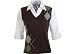 Petite Bay Studio Career Argyle Duet Sweater Vest