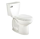 American Standard 2386.800.020 Cadet 3 Right Height Elongated Two Piece Toilet with Right Hand Trip Lever, White American Standard 2386.800.020 Cadet 3 Right Height Elongated Two Piece Toilet with Right Hand Trip Lever, White