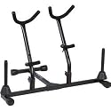 On-Stage Stands Double Saxophone Stand with Two Pegs