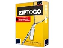 ZipToGo, 1 CD-ROM Archive splitten und auf mehrere USB-Sticks/CDs verteilen. Entpackt 22 Archivtypen: .ace, .arc, .arj, .bh, .bz2, .cab, .gz, .jar, .lha, .lzh, .rar, .tar, .tbz, .tbz2, .tgz, .uu, .uue, .war, .xxe, .Z, .zi