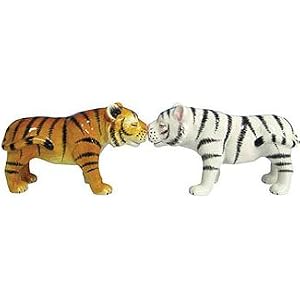 Kissing Tigers Salt & Pepper Shakers Set
