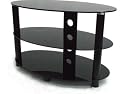 S&C ZIN372560BKI 26" & 32" BLACK OVAL LCD TV  STAND