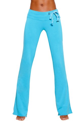 Green Apple Women's Jean Style Lounge Pants - Bluebird, Medium On Sale