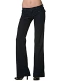Genetic Denim Jeans - Flap Pocket Dark Denim Designer Jeans