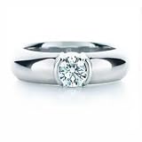 0.75CT ROUND DIAMOND SOLITAIRE ENGAGEMENT RING 14k GOLD