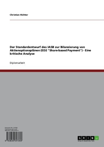 Der Standardentwurf des IASB zur Bilanzierung von Aktienoptionsplänen (ED2 