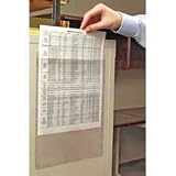 CARDINAL BRANDS, INC / HOLDit! FULL PAGE POCKETS, 8.5X11, 10-BG / CRD21910 / Sold as 1 Pack / Mfr Part # 21910