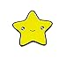 Internet Meme Lapel Pins (Cute Star (Kawaii Face))