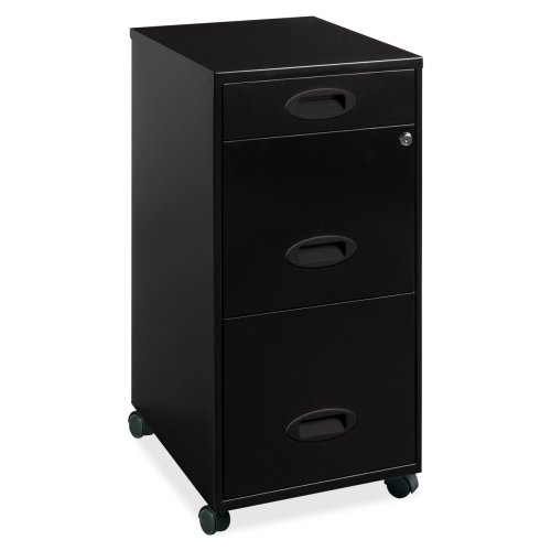 Lorell 17427 3Drawer Mobile File 18Inch Office Store