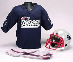 New England Patriots Youth Uniform Set - size Medium - Football Sports Merchandise
