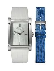 Kenneth Cole New York Womens Leather Watch Box set #KC6061