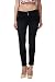 ahhaaaa Black slim fit denim jeans for Women RS.579.00