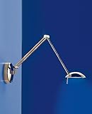 A-1136 wall sconce - stock item - Bronze, 110 - 125V (for use in the U.S., Canada etc.)