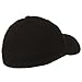 Low Profile Brushed Flex Cap - Black W31S68F