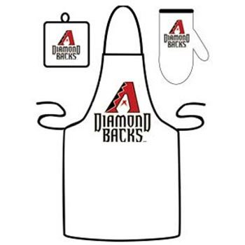 Arizona Diamondbacks Grilling Apron Set (Quantity of 1)