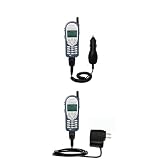 Essential Kit for the Motorola i205 - includes Car and Wall Charger with Rapid Charge Technology - Gomadic Brand w/ TipExchange Technology
