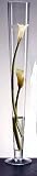 Capri Crystal Trumpet Vase