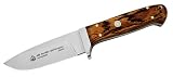 Puma Messer  IP Elk Hunter Eiche, Stahl 440 C, Eichenholz, Lederscheide 304510