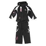 Peak Mountain - Ensemble de ski fille 3/8 ans FINGO-noir-6 ans